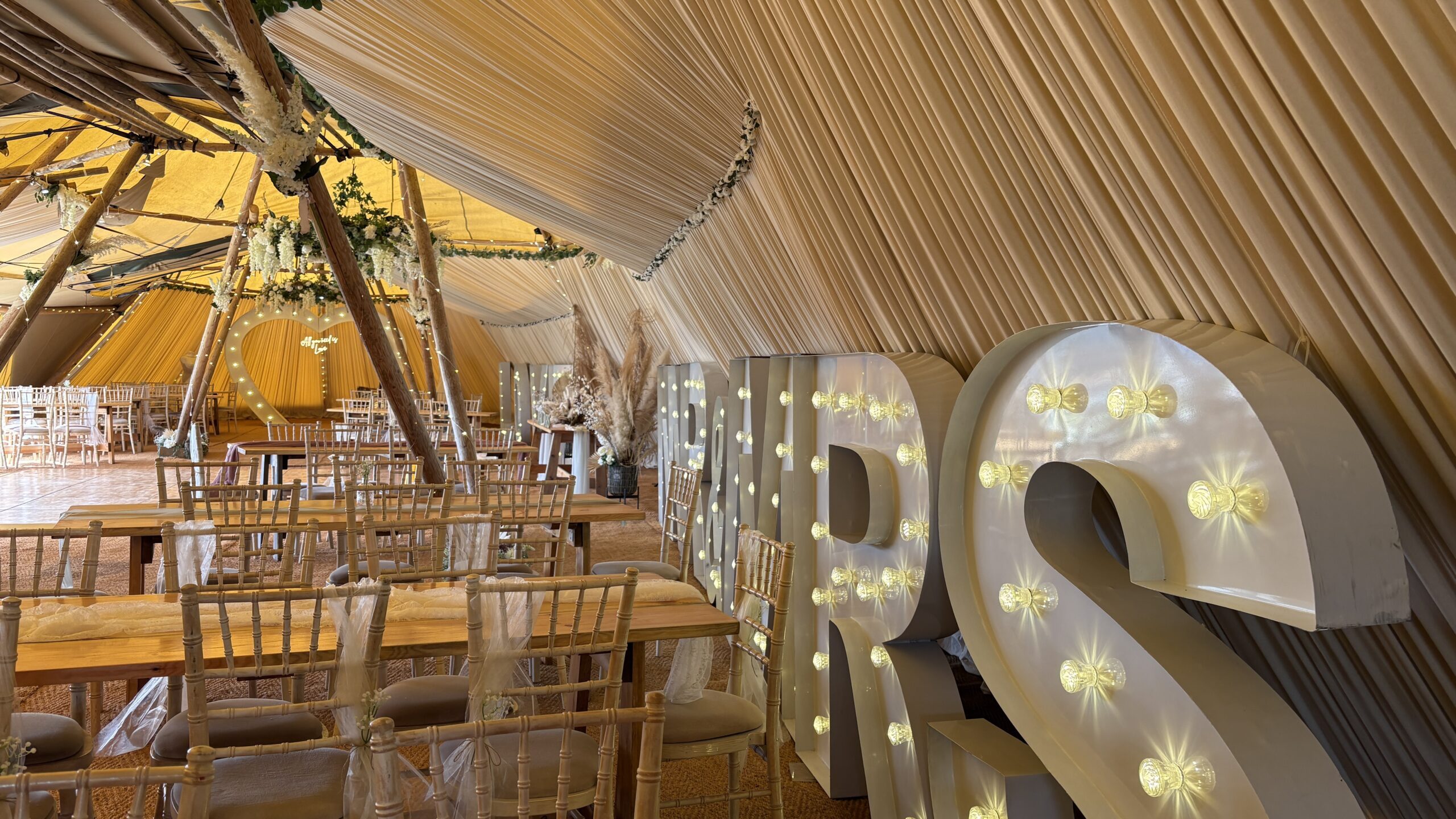 Tipi Weddings at Eden Grange